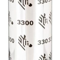 Wax/Resin Ribbon, 110mmx74m (4.33inx242ft), 3300, Standard, 12mm (0.5in) core, 12/box - 03300GS11007